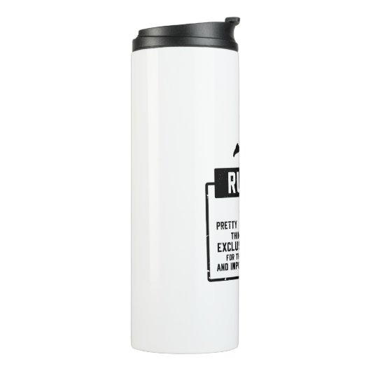 Bouteilles Isothermes Exécution de la définition (Tourné sur la gauche)