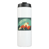 Bouteilles Isothermes Explorez les montagnes (Devant)