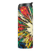 Bouteilles Isothermes Explosion d'art pop de style comique (2) (Tourné sur la gauche)
