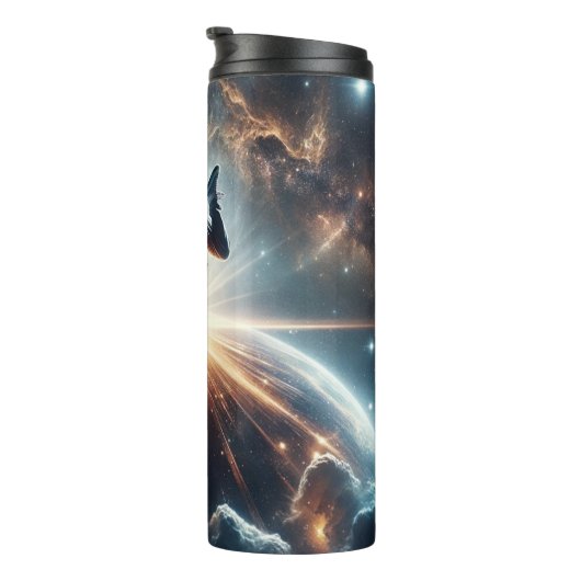 Bouteilles Isothermes Explosion de rupture galactique dans l'espace prof (Tourné sur la droite)