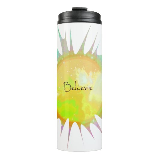 Bouteilles Isothermes Explosion de soleil croire (Devant)