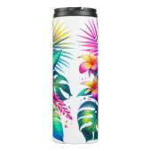 Bouteilles Isothermes Explosion florale tropicale (Dos)