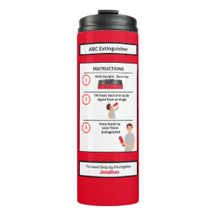 Bouteilles Isothermes Extincteur de pompier ABC