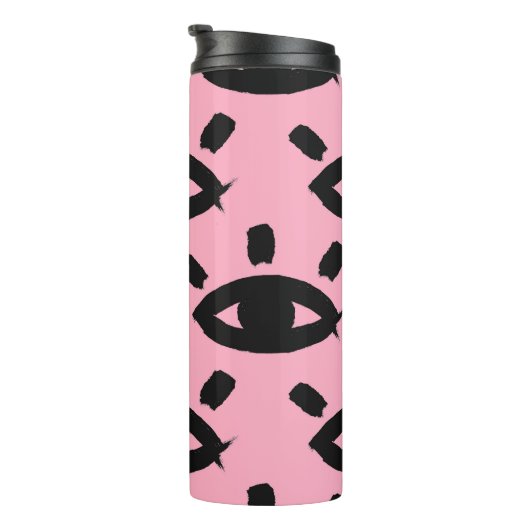 Bouteilles Isothermes Eyes Watercolor Brush, Motif Sketch. (Tourné sur la droite)