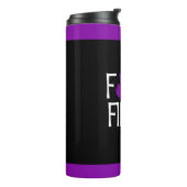 BOUTEILLES ISOTHERMES F#CK FIBRO (Tourné sur la gauche)