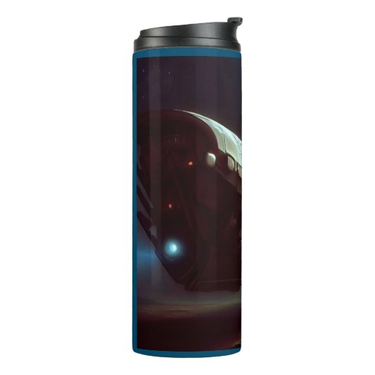 Bouteilles Isothermes F. vaisseau spatial orbitant 1 (Tourné sur la gauche)