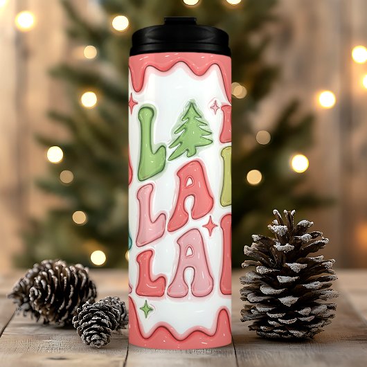 Bouteilles Isothermes Fa La Christmas 3D