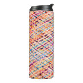 Bouteilles Isothermes Fabric texture weave a large thread (Tourné sur la gauche)