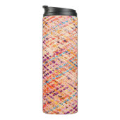 Bouteilles Isothermes Fabric texture weave a large thread (Tourné sur la droite)