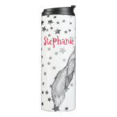 Bouteilles Isothermes Fabuleux Foxy 50e anniversaire Black White Renard  (Tourné sur la gauche)