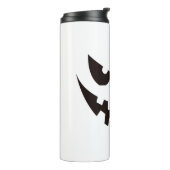 Bouteilles Isothermes Face Citrouille Halloween (Tourné sur la gauche)