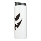 Bouteilles Isothermes Face Citrouille Halloween (Tourné sur la droite)