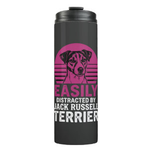 Bouteilles Isothermes Facilement Distrait Par Jack Russell Terrier