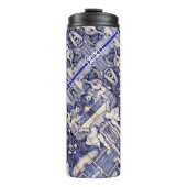 Bouteilles Isothermes Fado, art populaire portugais (Devant)