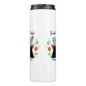 Bouteilles Isothermes Fado chanteuse avec caravelle portugaise (Dos)