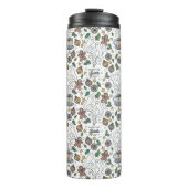 Bouteilles Isothermes Faire des esprits de café brillant Ghosts Holiday (Devant)