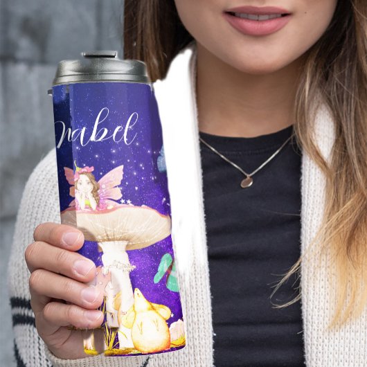 Bouteilles Isothermes Fairy Mushroom Magic Enchanted Stars Personnels