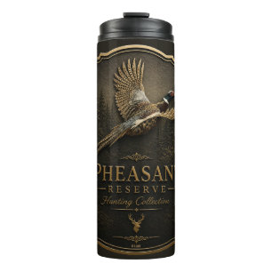 Bouteilles Isothermes Faisan, chasse royale