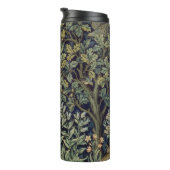 Bouteilles Isothermes Faisan d'arbre boisé William Morris (Tourné sur la droite)