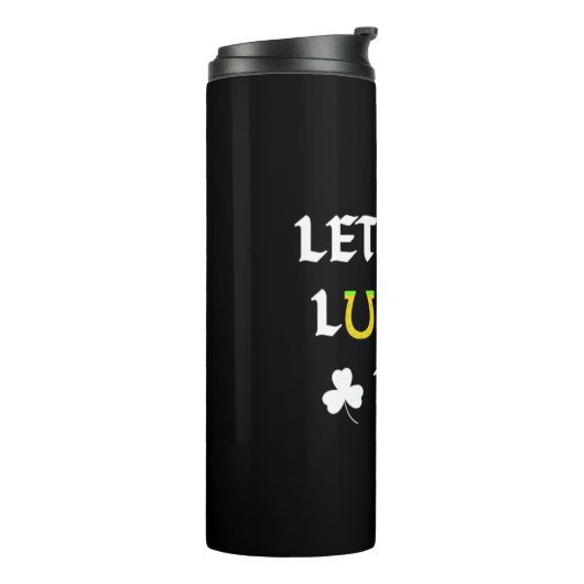 Bouteilles Isothermes Faisons la fête de la Saint-Patrick (Tourné sur la gauche)