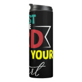 Bouteilles Isothermes Faites confiance à Lord Heart Faith Scripture (Tourné sur la droite)