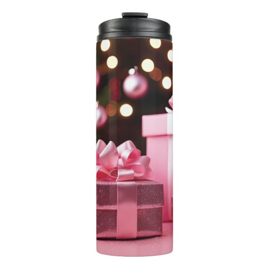 Bouteilles Isothermes Faites de moi un tombeau de Noël rose (Devant)