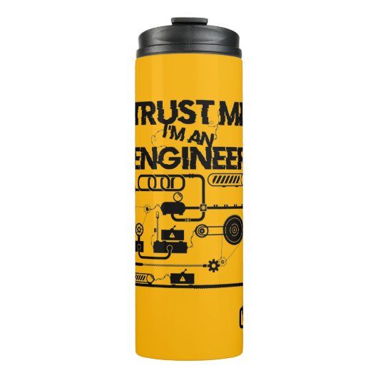 Bouteilles Isothermes Faites-moi confiance. Je suis ingénieur (Devant)
