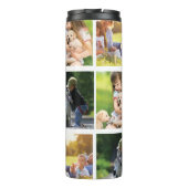 Bouteilles Isothermes Faites votre propre collage photo et texte (Dos)