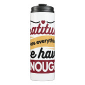 Bouteilles Isothermes Faith and Gratitude Artwork – Uplifting Christian  (Devant)