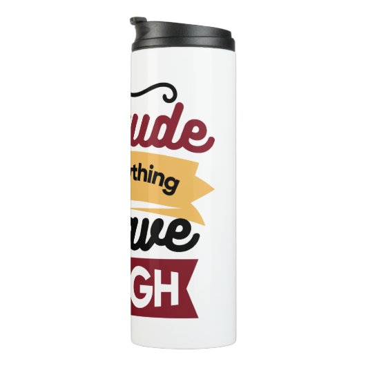 Bouteilles Isothermes Faith and Gratitude Artwork – Uplifting Christian  (Tourné sur la droite)