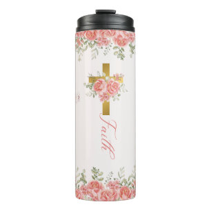 Bouteilles Isothermes Faith Cadeau Floral Cross