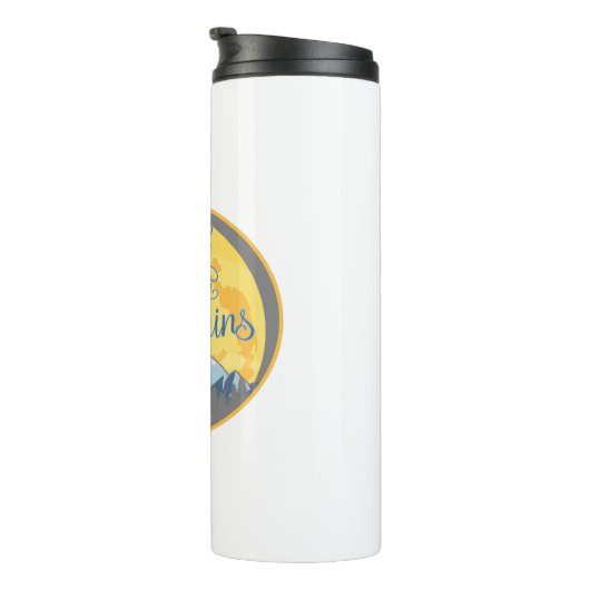 Bouteilles Isothermes Faith Move Mountains Christian Design (Tourné sur la droite)