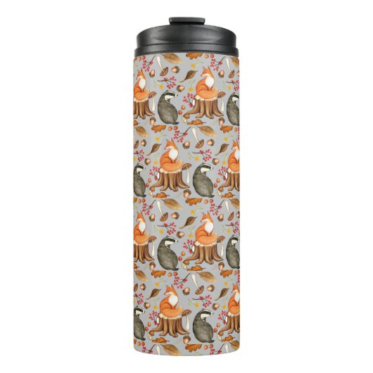 Bouteilles Isothermes Fall Leaves Badger & Fox (Devant)