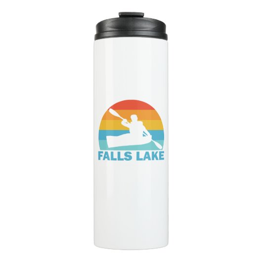 Bouteilles Isothermes Falls Lake Caroline du Nord Kayak (Devant)