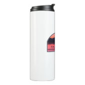 Bouteilles Isothermes Falls Lake North Carolina Red Sunrise (Tourné sur la gauche)