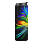 Bouteilles Isothermes Famille de dauphins sous le soleil (Tourné sur la gauche)