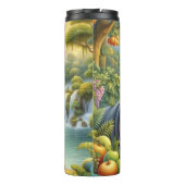 Bouteilles Isothermes Famille Hippo : Cascade Jungle Serenity (Dos)