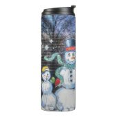 Bouteilles Isothermes Famille Snowman (Tourné sur la gauche)