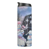 Bouteilles Isothermes Famille Snowman (Tourné sur la droite)