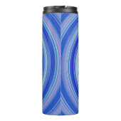 Bouteilles Isothermes Fancy spirale bleue (Dos)