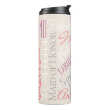 Fantastic Maid of Honor Personnalisez les mots fab