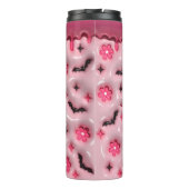 Bouteilles Isothermes Fantôme à goutte rose (Dos)