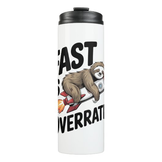 Bouteilles Isothermes Fast est surévalué Sloth Rocket (Devant)