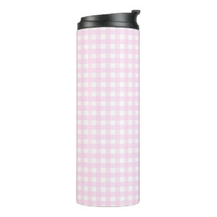 Bouteilles Isothermes Faye et Lauren Bright Pink En vichy