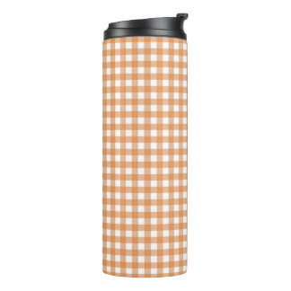 Bouteilles Isothermes Faye et Lauren Gingham d'automne