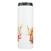 Bouteilles Isothermes Fée de forêt & Bouquet Citrouille d'automne (Dos)