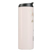 Bouteilles Isothermes Fée Rose Blush sur une Balançoire (Tourné sur la gauche)