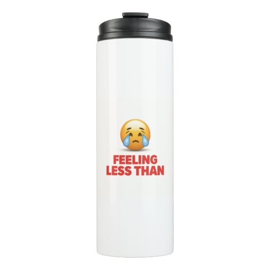 Bouteilles Isothermes Feeling Less Than (Devant)
