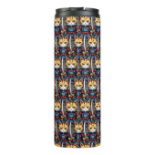 Bouteilles Isothermes Feline Samurai Warrior (Dos)