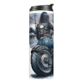 Bouteilles Isothermes Femme de moto (Tourné sur la gauche)